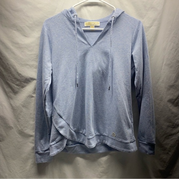 Michael Michael Kors Sweatshirt Womes S Light Blue Hoodie Pullover . - Picture 2 of 6